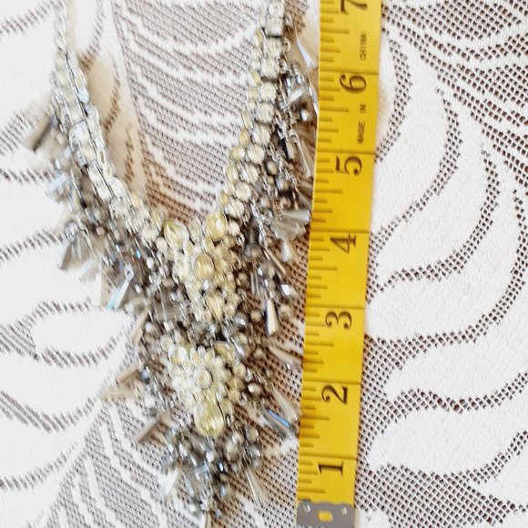 Premiere Designs Rhinestone Two Piece Necklace - Picture 11 of 12